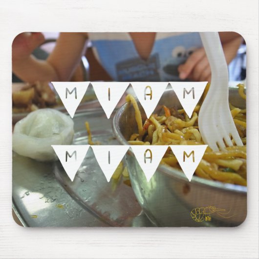 Tapis de souris - MIAM (Devant)