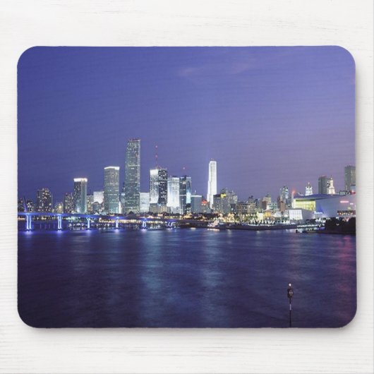 Tapis De Souris Miami au crépuscule (Devant)