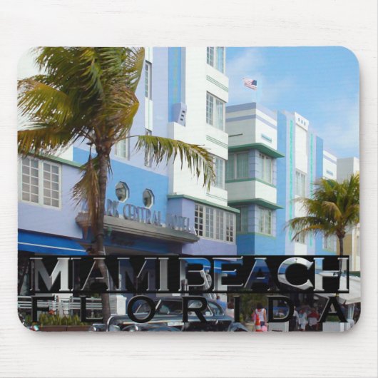 Tapis De Souris Miami Beach (Devant)