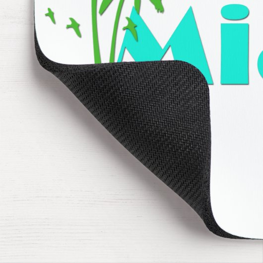 Tapis De Souris Miami Floride Mousepad (Coin)