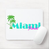 Tapis De Souris Miami Floride Mousepad (Avec souris)
