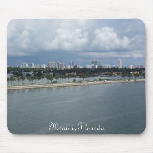 Tapis De Souris Miami, Miami, la Floride (Devant)