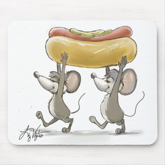 Tapis De Souris Mic & Mac's Picnic Mousepad (Devant)