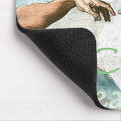 Tapis De Souris Michelangelo Modèle Élégant Classique Créatif (Coin)