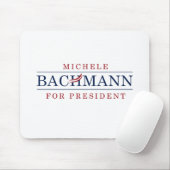 TAPIS DE SOURIS MICHELE BACHMANN 2012 (Avec souris)