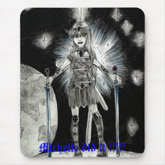 Tapis De Souris Michelle l'a fait ! ! ! ! ! (Devant)