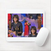 Tapis De Souris Michelle Obama (Avec souris)