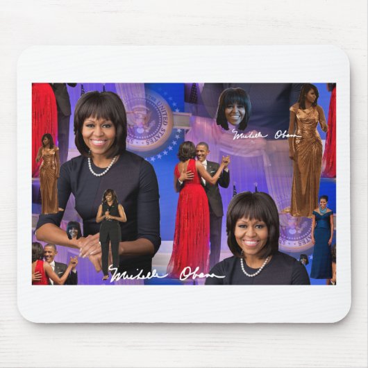 Tapis De Souris Michelle Obama (Devant)