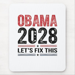 Tapis De Souris Michelle Obama pour le président Obama 2028