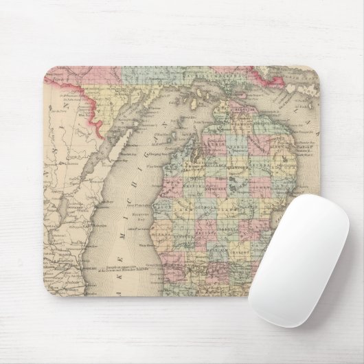 Tapis De Souris Michigan (Avec souris)