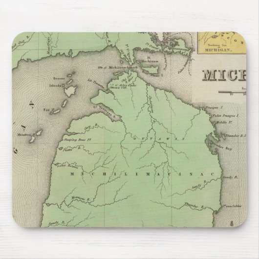 Tapis De Souris Michigan 4 (Devant)