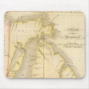 Tapis De Souris Michigan États-Unis