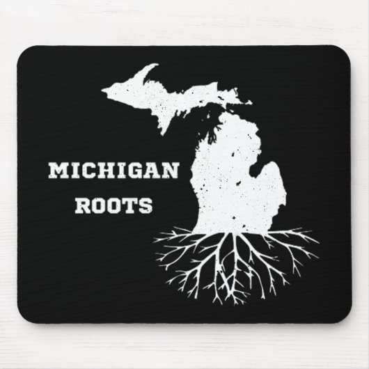 Tapis De Souris Michigan Roots (Devant)