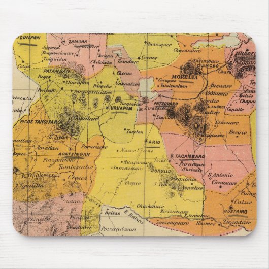 Tapis De Souris Michoacan, Mexique (Devant)