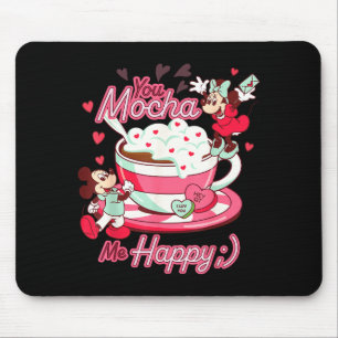 Tapis De Souris Mickey & Minnie Saint-Valentin Vous Me Mozzare