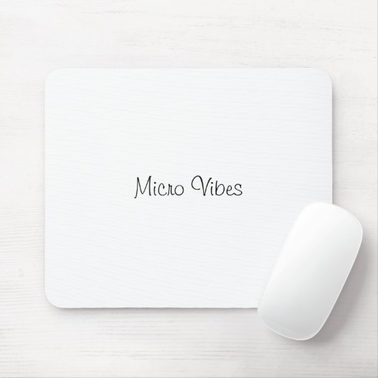 Tapis De Souris Micro pavé de souris blanc (Avec souris)