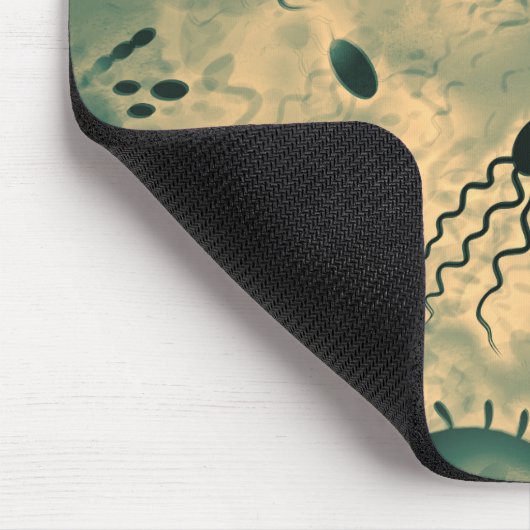 Tapis De Souris Microbes microscopiques (Coin)