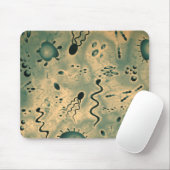 Tapis De Souris Microbes microscopiques (Avec souris)
