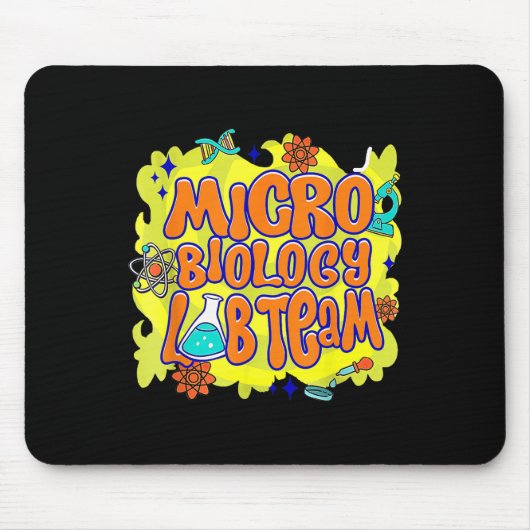 Tapis De Souris Microbiologie Lab Team Week 2025 Mystery Science (Devant)