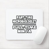 Tapis De Souris Microbiologiste / Ninja (Avec souris)