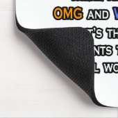 Tapis De Souris Microbiologiste ... OMG WTF LOL (Coin)
