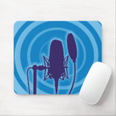 Tapis De Souris Microphone de studio (Avec souris)