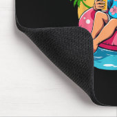 Tapis De Souris Mid Year Rert Still Naughty Funny Christmas In Jul (Coin)