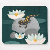 Tapis De Souris Midnight Pond Fire Salamander (Devant)