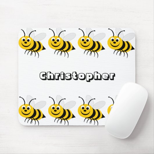 Tapis De Souris Miel Bee (Avec souris)