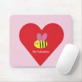 Tapis De Souris Mienne abeille de la Saint-Valentin (Avec souris)