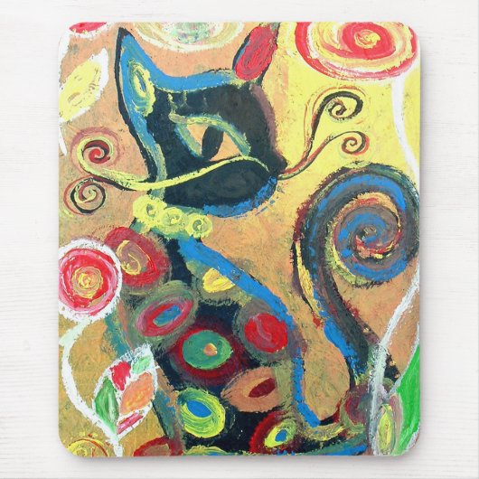 Tapis De Souris miette dans le jardin (Devant)