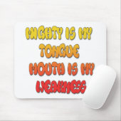 Tapis De Souris Mighty Tongue (Avec souris)