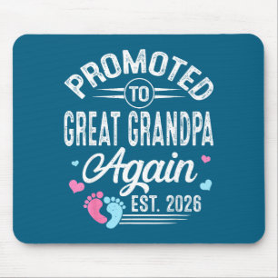 Tapis De Souris Mignon a de nouveau promu son arrière-grand-père E