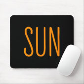 Tapis De Souris Mignon Éclipse Solaire Du Soleil Couples (Avec souris)