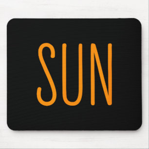 Tapis De Souris Mignon Éclipse Solaire Du Soleil Couples