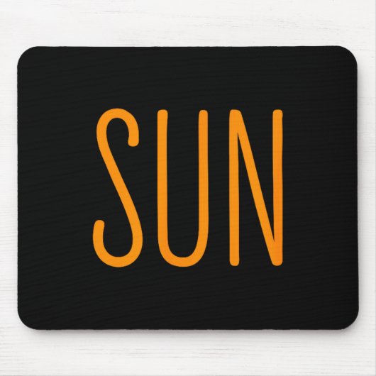 Tapis De Souris Mignon Éclipse Solaire Du Soleil Couples (Devant)