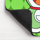 Tapis De Souris Mignon Mini Doraemon Vert Anime (Coin)