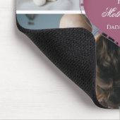 Tapis De Souris Mignonne cadeau de la première mère | Collage de p (Coin)