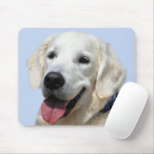 Tapis De Souris Mignonne Chien Chien Maman Cadeau Golden Retriever (Avec souris)