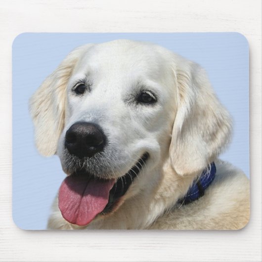 Tapis De Souris Mignonne Chien Chien Maman Cadeau Golden Retriever (Devant)
