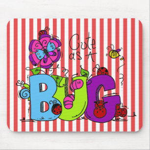 Tapis De Souris Mignonne comme mousepad de bug