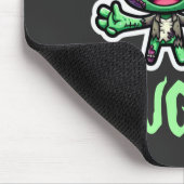 Tapis De Souris Mignonne, drôle de zombie (Coin)