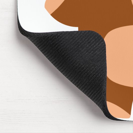 Tapis De Souris Mignonne Rire Cartoon Ours mousepad (Coin)