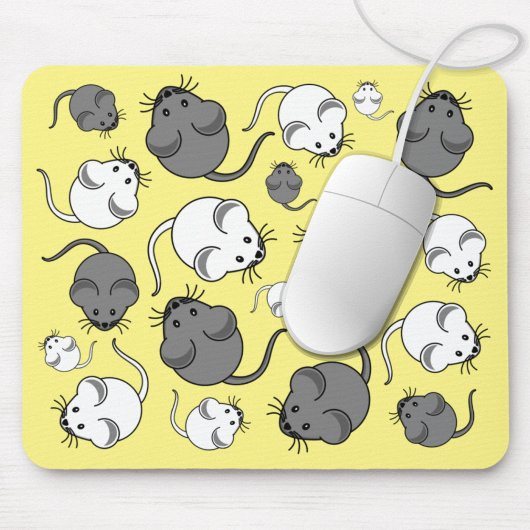 Tapis De Souris Mignonne souris de bébé