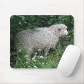 Tapis De Souris Mignons moutons gourmands mangeant Mousepad (Avec souris)