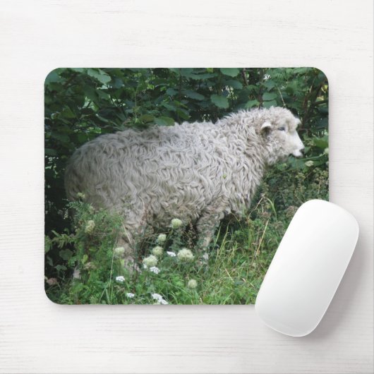 Tapis De Souris Mignons moutons gourmands mangeant Mousepad (Avec souris)