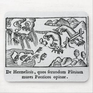 Tapis De Souris Migration des lemmings