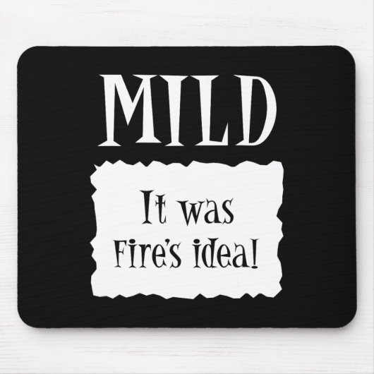 Tapis De Souris MILD - Paquet chaud Halloween Costume Taco 1 (Devant)