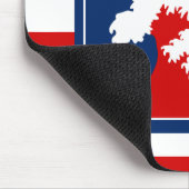 Tapis De Souris Milieu biblique 2022 Vague Rouge (Coin)