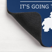 Tapis De Souris Milieu biblique 2022 Vague Rouge (Coin)